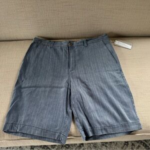 Tommy Bahama Blue Flat Front Shorts